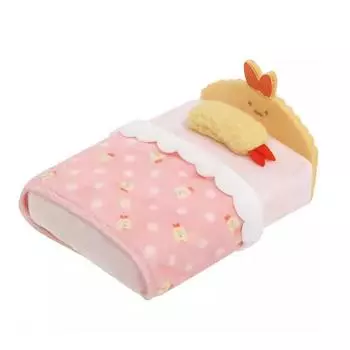 Cute Bed Plush Pendant Decorated With Fried Shrimp Fish Tail And Grass Kids For Shrimp