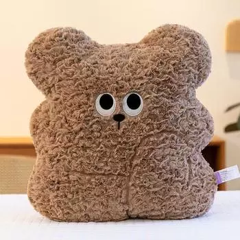 Cute Candy Puppy Plush Toy Pillow Dog Doll Comfort Doll Girl Children Birthday Gift Redemption 39*33cm 0.3kg