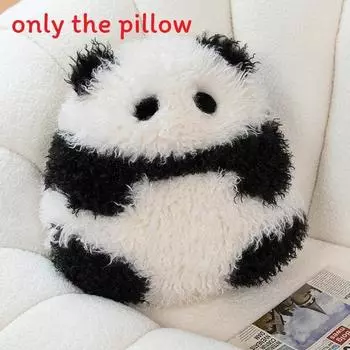 Cute Cartoon Panda Hedgehog Plush Toy Pillow Cushion For Sofa Decoration Panda