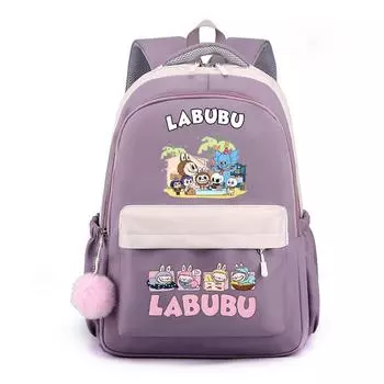 cute cartoon printed Backpack student kid schoolbag Women Large Capacity Waterproof Bookbag Kid Birthday Gift Travel Bag