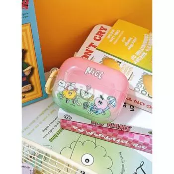 Cute Creative Niche Style Drop-Resistant Protective Case Airpods4 Noise Reduction Version Fruit Headphone Case Second Generation Cute Earphone Sleeves Apple AirPods Pro 2nd Generation