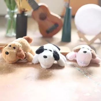 Милый милый щенок виляющий хвостом кулон плюшевая игрушка кукла щенок сумка подвесной брелок кукла 14 cm.