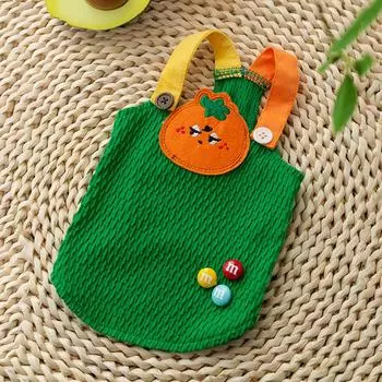 Cute dog clothes spring and summer thin two-legged traction teddy bear small dog cat pet dog clothing M (recommended weight 5-4 kg)