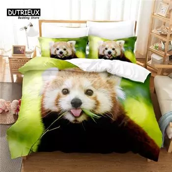 Cute Dog Duvet Cover Set, Fashion Bedding Set, Soft Comfortable Breathable Duvet Cover, For Bedroom Guest Room Decor EU single(135x200cm)