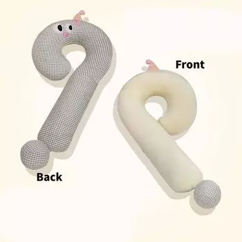 Cute Doodle Dopamine Big Eyed Question Mark Plush Toy Girls Birthday Gift