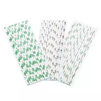 Cute Environmental Disposable Paper Straw Bar Party Straw 25 Sticks( Coco