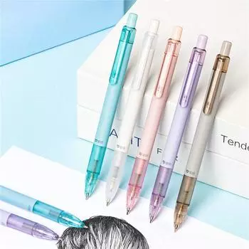 Cute Eraser Top Press Pen Propelling Pencil Movable Pencil Automatic Pencils Mechanical Pencil 0.7mm random 1pc
