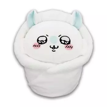 Cute flying squirrel swaddled figure BIG stuffed toy 40cm Chiikawa extra large official goods approx.