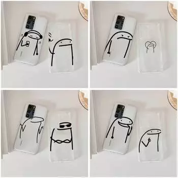 Милый забавный чехол для телефона с картинками для Huawei Mate P10 P20 P30 P40 P50 Smart Z Honor 50 60 70 Pro Lite прозрачный чехол Huawei P40 Lite