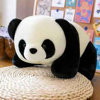 Cute Giant Panda Doll Plush Toy Simulated Party Panda Doll Pillow Stall Decoration 25cm0.18kg
