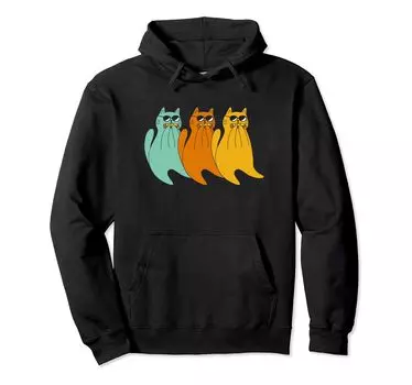 Cute harmonica blues cat player harmonicist mouth organ hoodie