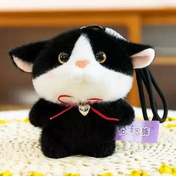 Cute Hot Group Kitten Pendant Plush Toy Kitten Dolls Give Children Exquisite Birthday Gifts 14cm0.1kg