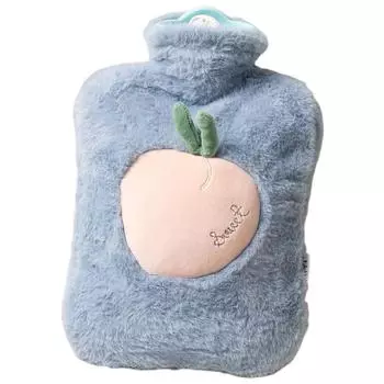 Cute Hot Water Bottles Leak-proof Hand Warmers Soft Water-filling Bottle Belly
