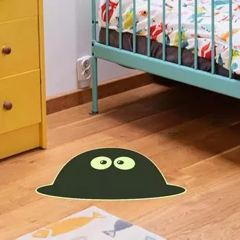 Cute Little Black Monster Living Room Entrance Switch with Beautify Decorative Wall Stickers 20*30CM/fun-yg009