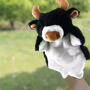 Cute Little Plush Toy Hand Puppet Parent-child Doll Hand Puppet 9.84X5.91X1.97 inches / (25X15X5cm)