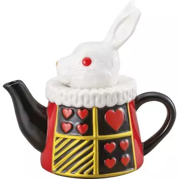 Cute March Hare SAN3791 Teapot, 550ml, Design,