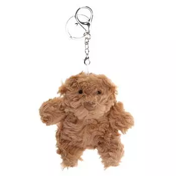 Cute Mini Bear Keychain Soft Keychain Pendant Delicate Bag Pendants Cartoon Bear Dolls Gift for Women Kids and Adults 9