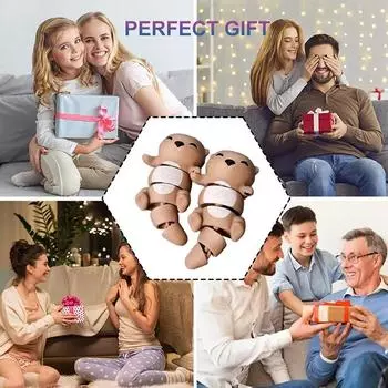 Cute Otters Magnetic Hand-Holding Companions Otters Gifts Sea Otter Gifts 3D Printed Animals Fidget Toys Adults Otter Gifts