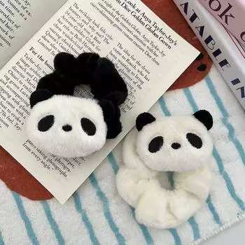 Cute Panda Hairband - Autumn/Winter Cartoon Ponytail Headband