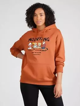 Милое худи с капюшоном с рисунком для мужчин и мальчиков, большого размера, с длинным рукавом, спортивная толстовка, пуловер 4XL