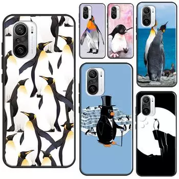 Cute Penguin For Xiaomi Mi 11 Lite Mi 12 Pro 12X 10T 11T Pro Case Cover For POCO X3 X4 Pro GT M3 M4 F3 Mi 9T (9T Pro)