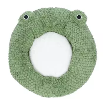 Cute Pet Bed Winter Warm Dog Bed Animal Shape Comfortable Plush Washable Cat Cushion Bed for Indoor M(for 4-6.5kg)