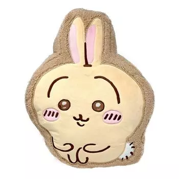 Симпатичная подушка для физкультуры сидящая Чикава с вырубной головкой, приблизительная. 36см Момонга Официальные Товары (Кролик)