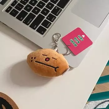 Милый плюшевый брелок-подвеска в виде овоща с мультяшным дизайном в форме картофеля, брелок для детей, игрушка, подарки