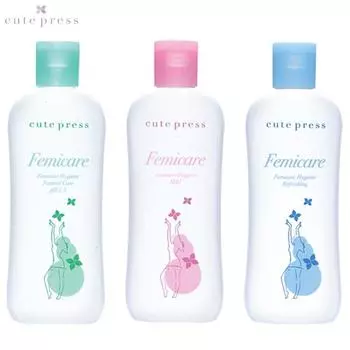 Cute Press Femicare Feminine Hygiene Natural / Мягкий / Освежающий уход 100 мл - Тайский Mild розовый