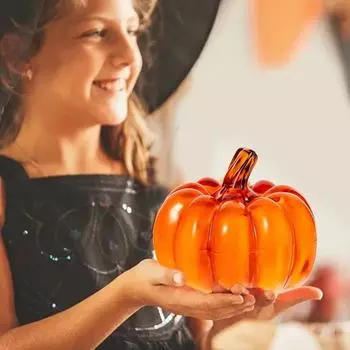 Cute Pumpkin Lantern Funny Night Light Atmosphere Lamp Halloween Dress Up Props жёлтый