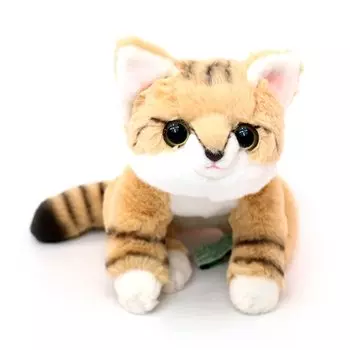 Cute Sales Plush Exhausted Sand Size Z0322 Toy, Cat, S,