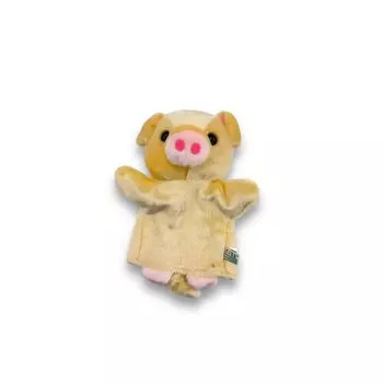 Cute Sales Plush Hand Puppet Pig J0033
