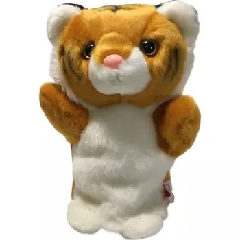 Cute Sales Plush Tiger Hand Puppet J0074