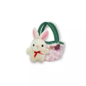 Cute Sales Plush Toy Outing Series Rabbit White B0001