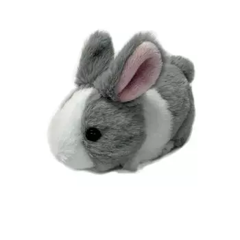 Cute Sales Stuffed Toy MOU MOU Rabbit S Gray F0334 серый