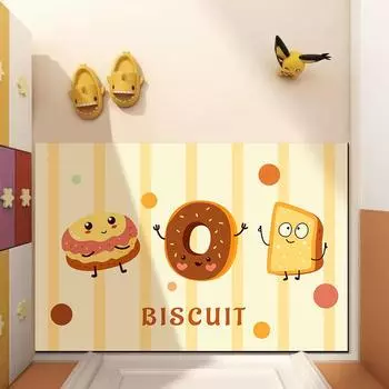 Cute Series Diatom Mud Mat Bathroom Toilet Absorbent Mat Toilet Door Non-slip Entry Door Mat 40 * 60CM Diatom Mud