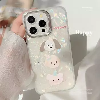 Cute Shell Pattern Small Animal Phone Case 15promax