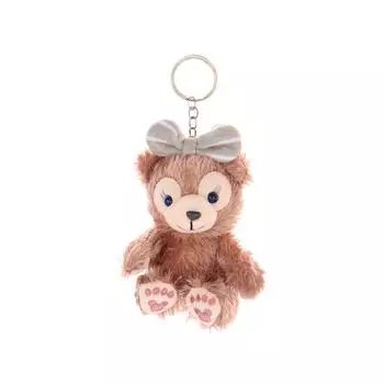 Cute Shellie May Plush Toy Keychain Cartoon Bear Stuffed Doll Pendant Car Key Ring Backpack Bag Decor Kid Gift
