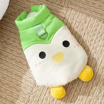 Cute splicing quilting cotton vest cat autumn and winter warm into cat kitten small dog cotton coat pet cat clothes XS (recommended weight 1-1.5kg)