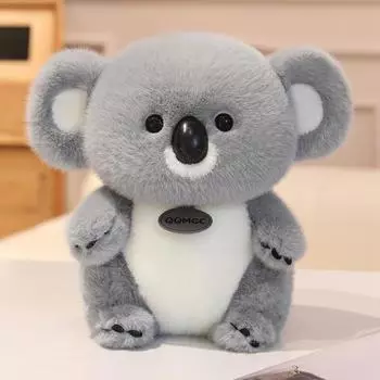 Cute Stuffed Animal Koala Plush Toys Adventure Sitting Posture Koala Doll Backpack Soft Pillow Birthday Gifts for Students about 23cm