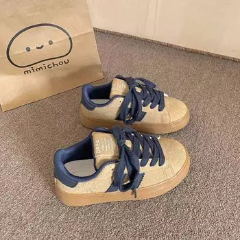 Cute versatile board shoes women s autumn new small white shoes niche shoes casual sports shoes 35