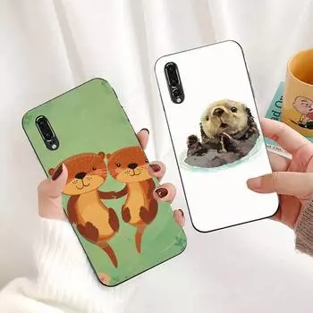 Милый чехол для телефона Water Wolves для Huawei G7 G8 P7 P8 P9 P10 P20 P30 Lite Mini Pro P Smart Plus Cove Fundas P20Lite