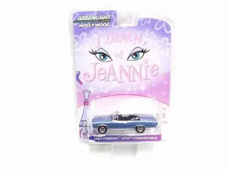 Cute Witch Jeannie I Dream of Jeannie 1967 Pontiac GTO Metal Diecast Car Greenlight