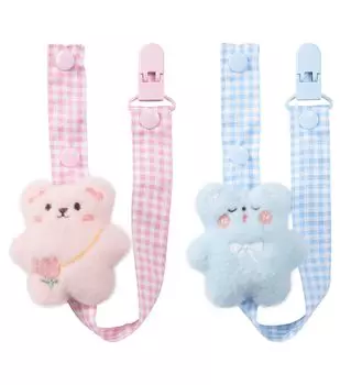 CutiePlusU взрослый держатель для соски-пустышки для взрослых держатель для соски-пустышки для взрослых набор из 2 медвежонков Условия 1 -