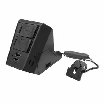 Цутия Як (Цутия Як) Продукт для конкретной модели автомобиля Toyota RAIZE Rocky Расширительная розетка Power BOX Black SY-RR3