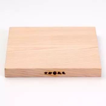 Cutting Kyoto Domestic Hinoki Made in Cutting Free Thickness 25mm Board, Hinoki, Square, Boxed, Wood, Japan, Board, Compact, Measuring, Standing, бежевый