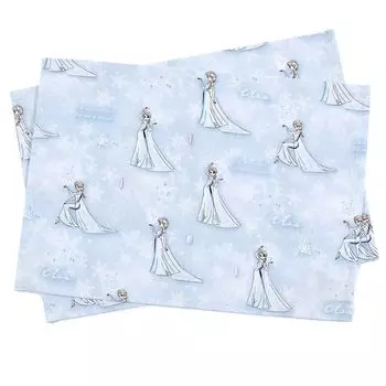 ЦВЕТНАЯ салфетка в стиле CANDY STYLE Disney, набор из 2 шт., стильная детская салфетка для школьного обеда, набор из 2 шт., Эльза, FROZEN, принцесса Эльза, Эльза N3697800