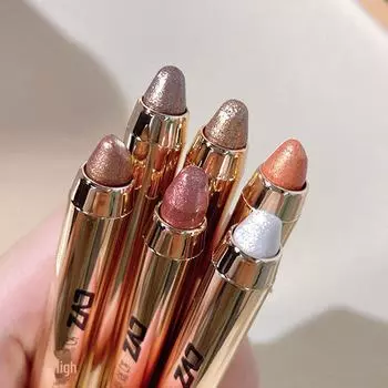 CVZ Lazy Eye Highlight Eyeshadow Stick — не размазывается, кремовая косметика с высоким блеском бронзовый/золотой