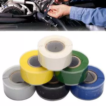 Цвет длины 1,5 м термостойкой ремонтной ленты Мулти водоустойчивый чёрный