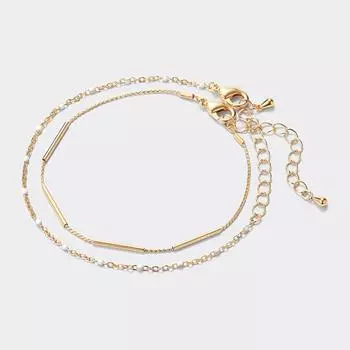 Цвет GU by Uniqlo и металлический браслет